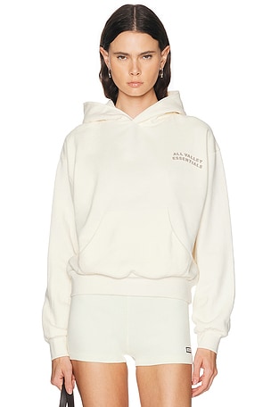 Fear of God ESSENTIALS 90's Fleece Hoodie in Ivory