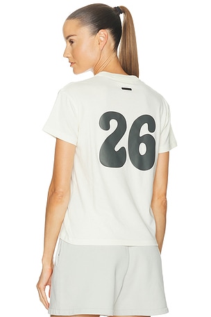 Fear of God ESSENTIALS Classic Fit Tee in Ivory