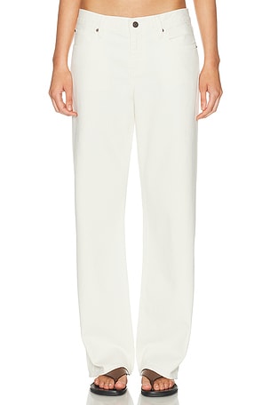 FRAME The Saturday Jeans in White