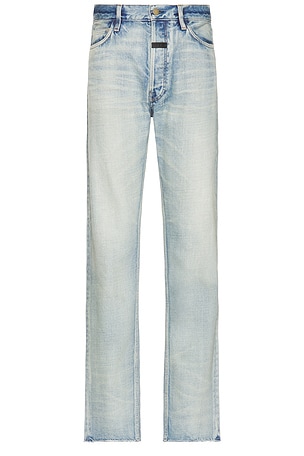 Fear of God Eternal Denim Pant in 5 Year Indigo | FWRD