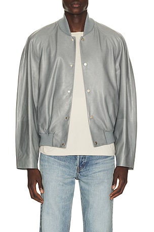 Fear of God 9 Raglan Bomber Jacket in Grey