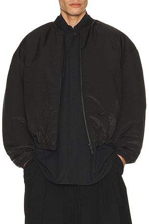 Fear of God Padded Bomber Jacket in Black