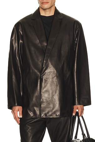 Fear of God Relaxed Long Jacket in Black