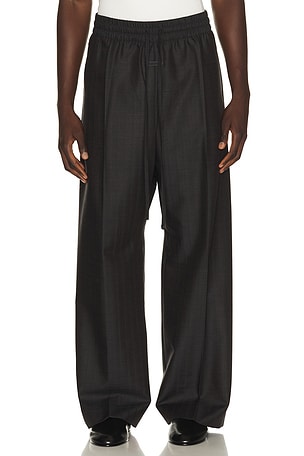Fear of God Wide Leg Drawstring Pants in Grey