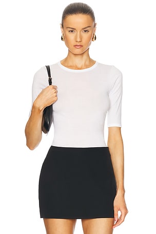 FLORE FLORE Anna Tee in White