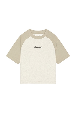 Fear of God ESSENTIALS Kids Signature Baseball Tee in Multi
