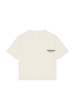Fear of God ESSENTIALS Kids Classic Short Sleeve Tee in Grey