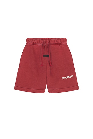 Fear of God ESSENTIALS Kids Classic Short in Red