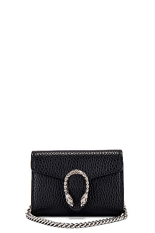 Gucci Dionysus Wallet On Chain in Black