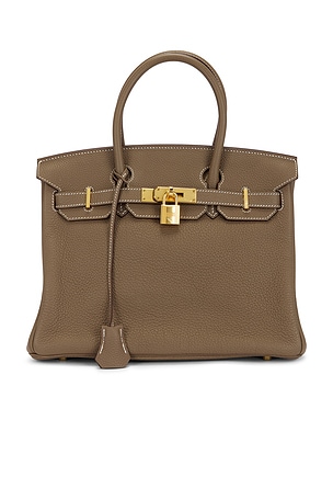 Hermes Togo Birkin 30 Handbag in Taupe