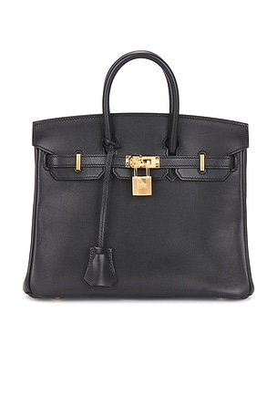 Hermes Swift Birkin 25 Handbag in Black
