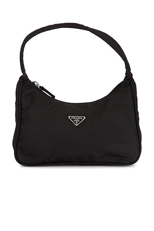 Prada Tessuto Sport Hobo Bag in Black