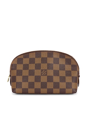 Louis Vuitton Damier Ebene Cosmetic Pouch in Brown