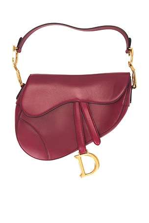 Dior Saddle Bag in Red