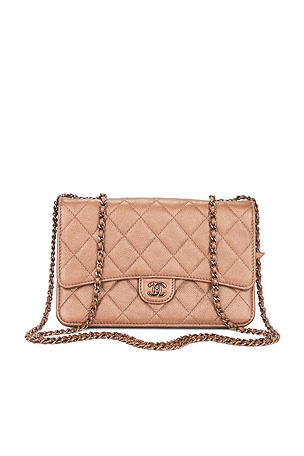 Chanel Wallet On Chain in Metallic Bronze