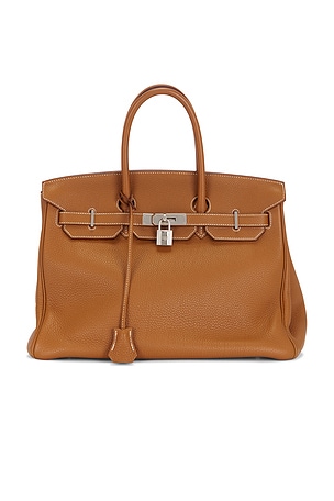 Hermes Togo Birkin 35 Handbag in Brown