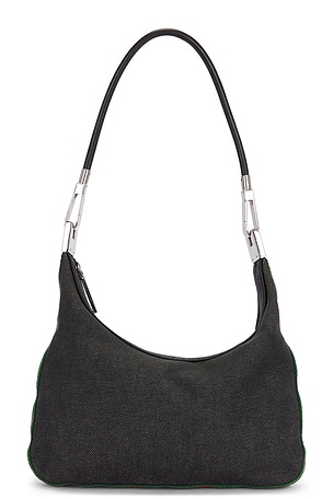 Gucci Denim Clasp Hobo Bag in Grey