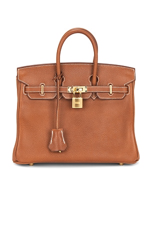 Hermes Barenia Faubourg Birkin 25 Handbag in Brown