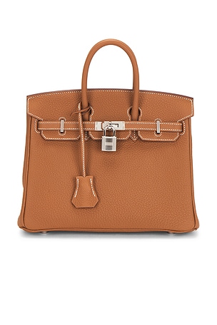 Hermes Togo Birkin 25 Handbag in Brown