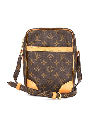 Louis Vuitton Monogram Danube Crossbody Bag in Brown