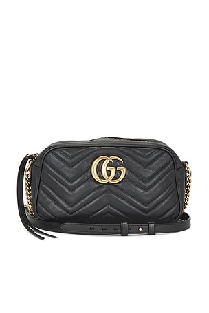 Gucci GG Marmont Shoulder Bag in Black