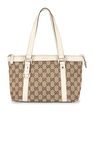 Gucci Abbey Tote Bag in Beige