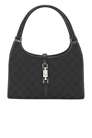 Gucci Bardot Shoulder Bag in Black