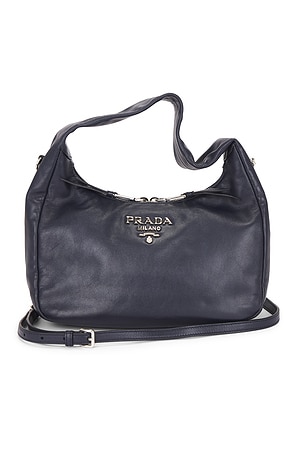 Prada Tessuto Sport Hobo Bag in Black