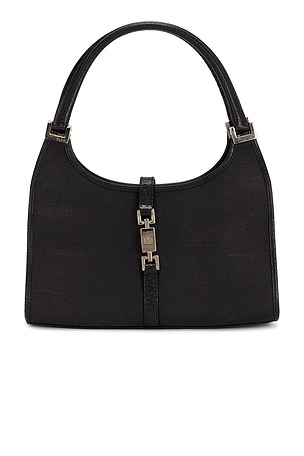 Gucci Bardot Shoulder Bag in Black