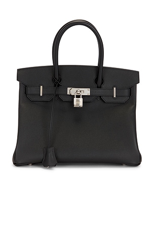 Hermes Epsom Birkin 30 Handbag in Black