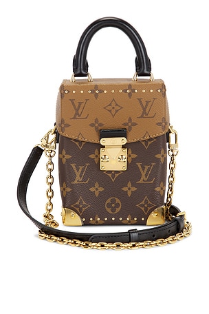 Louis Vuitton Monogram Reverse Camera Box Handbag in Brown