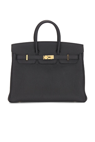 Hermes Togo Birkin 25 Handbag in Black