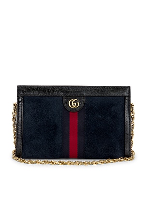 Gucci Ophidia Shoulder Bag in Navy
