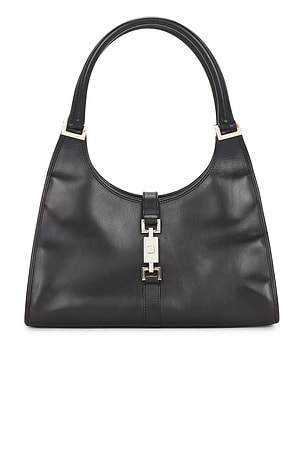 Gucci Bardot Shoulder Bag in Black
