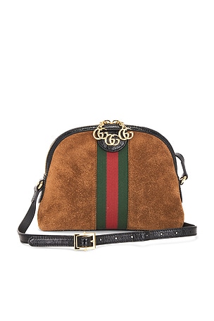Gucci Ophidia Shoulder Bag in Brown