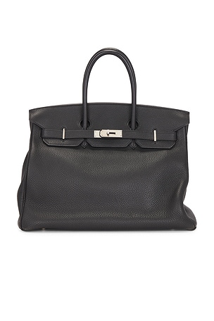Hermes Togo Birkin 35 Handbag in Black