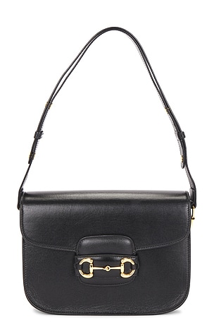 Gucci Horsebit 1955 Shoulder Bag in Black