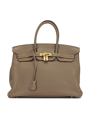 Hermes Togo Birkin 35 Handbag in Tan