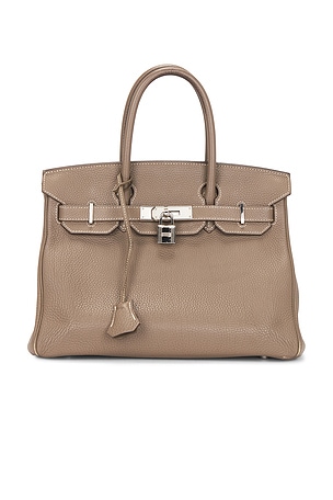 Hermes Togo Birkin 30 Handbag in Brown