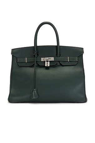 Hermes Swift Birkin 35 Handbag in Blue