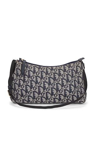 Dior Trotter Pochette Shoulder Bag in Blue