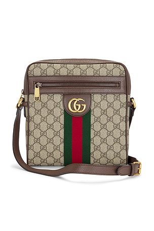 Gucci Ophidia Shoulder Bag in Brown