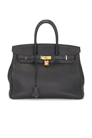Hermes Togo Birkin 35 Handbag in Black