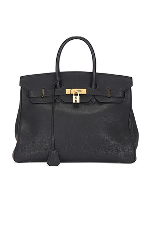Hermes Togo Birkin 35 Handbag in Black