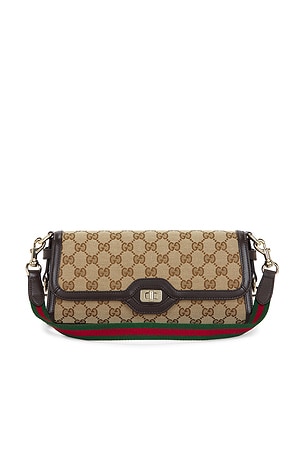 Gucci Luce Shoulder Bag in Beige
