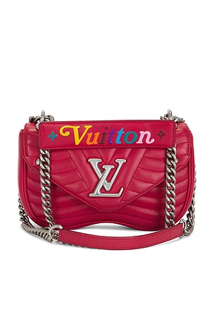 Louis Vuitton New Wave Chain PM Shoulder Bag in Red