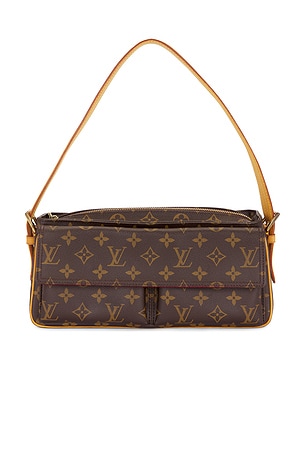Louis Vuitton Monogram Viva Cite MM Shoulder Bag in Brown