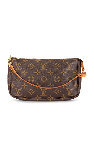 Louis Vuitton Monogram Pochette Accessoires Shoulder Bag in Brown