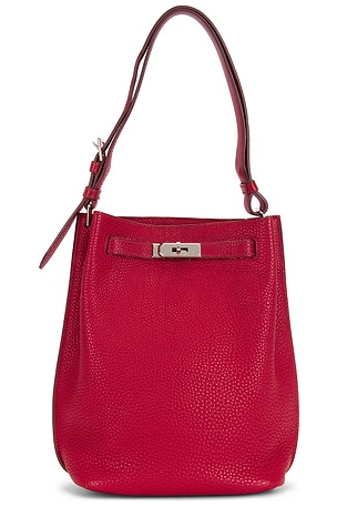 Hermes Togo So Kelly Shoulder Bag in Red