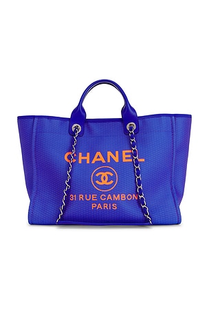 Chanel Deauville NM Tote Bag in Blue